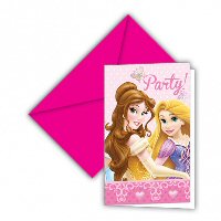 Princess Glamour Invitations & Envelopes