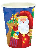 Santa's party cups