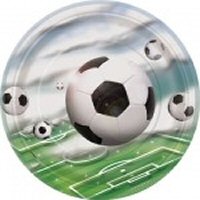 Soccer dreams  party supplies plates