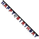 Space Odyssey Party Happy Birthday Banner