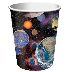 Space Blast Party Paper Cups