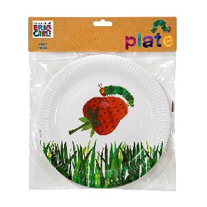The Very Hungry Caterpillar party plates