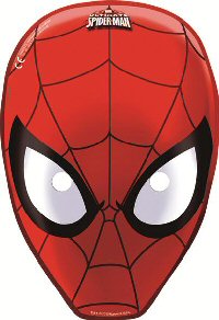 Ultimate Spiderman Die-cut Masks packet of 6