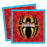 Ultimate Spiderman Two-Ply Paper Napkins 33x33cm 